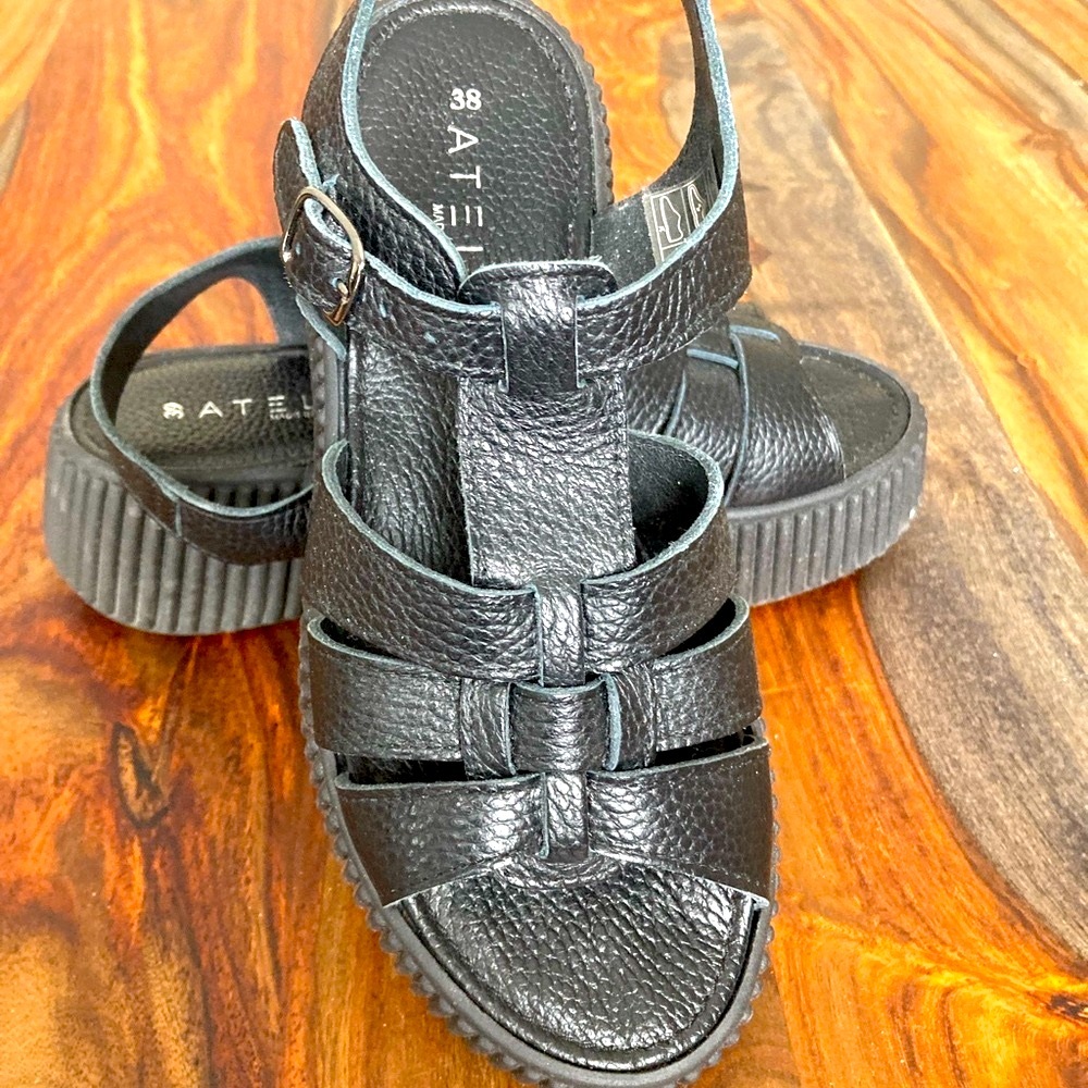 ATELIER sandals with chunky platform!  Perfect for edgier looks!!